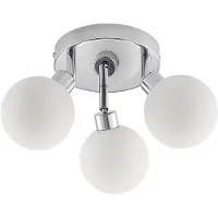 LINDBY Plafondlamp , Zaniba, dimbare, Metallic, Woonkamer, Metaal, Modern