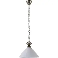 LINDBY Glazen hanglamp Otis, dimbaar, brons / oud-messing, Keuken, Glas, Antiek, hanglamp
