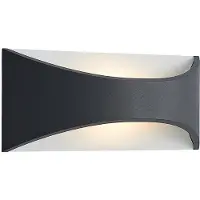 LINDBY Buitenverlichting , Mathea, Zwart, Terras, Metaal, Modern