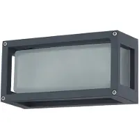 LUCANDE Buitenverlichting , Aurelien, dimbare, Zwart, Balkon, Metaal, Modern