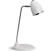 MAUL Bureaulamp MAULstarlet, wit / opaal, Werkkamer / Kantoor, metaal, Vintage, bureaulamp