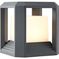 LUCANDE Buitenverlichting , Serenella, Zwart, Terras, Metaal, Modern