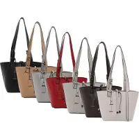 Tamaris Schoudertas Janika Shopper Sand Beige