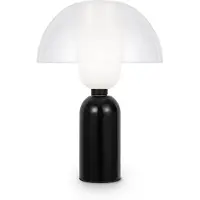 Maytoni Tafel lamp "MEMORY" in de vorm van een paddenstoel, zwart, 1xE14x40W, keramiek/gips, afmetingen: 42,5x30x30cm, IP20,