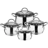 Bergner Gourmet Pottenset - 8 Delen