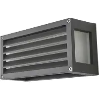 LUCANDE Buitenverlichting , Aurelien, dimbare, Zwart, Balkon, Metaal, Modern