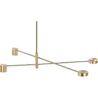 Beliani BANDON - Hanglamp - Goud - IJzer