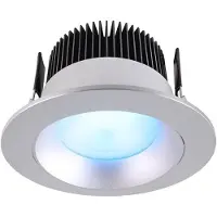 Deko-light 565246 COB LED-inbouwlamp Energielabel: G (A - G) LED LED vast ingebouwd 16 W Zilver