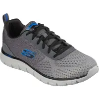 SKECHERS Sneakers laag 'Track Ripkent' grijs