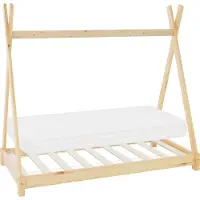 ML-Design Kinderbed Milly | hout oranje 153x24x19 cm kinderbedden | NADUVI