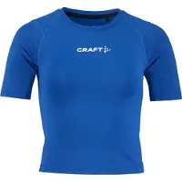 Craft T-Shirt Women Rush 2.0 Crop Club Cobolt-S