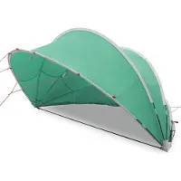 vidaXL Zwembadkoepel 500 x 500 x 236 cm 185T polyester met PU-coating