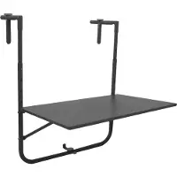 Progarden Balkontafel Mat Grijs - 40 x 60 x 2 cm