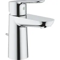 GROHE BauEdge - Wastafelkraan inclusief afvoer, chroom 23356000
