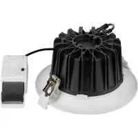 SLV LED Inbouwarmatuur Ø155mm | 8W 4000K 1000lm 940 IP54 | DOWNLIGHT