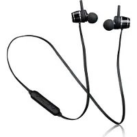 Lenco EPB-030, draadloze Bluetooth-koptelefoon, zwart, bestand tegen zweet