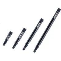 Zipp Tangente Aluminium Krunrled Valve Extender 60/404 Zwart 41 mm