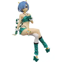 Furyu Onderwerp: Re:Zero Noodle Stopper PVC-beeldje, Rem, demonen kostuum, andere kleurversie, 16 cm