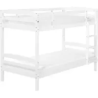 Beliani Regat Stapelbed Wit Hout 90x200