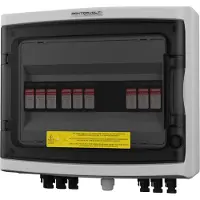 Doktorvolt Solar aansluitkasten voor zonnepanelen, DC 1000 V, type T1 T2, geschikt voor 3 strings, met 4mm connector, merk , model 2438