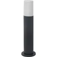 Ledvance LED Smart+ Gartenleuchte Pipe Schwarz IP44 50cm 10W 380lm RGBW 3000K Dimmbar App Google Alexa WiFi