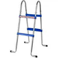 Gre Accessories Standard Ladder 2x2 Steps Blauw,Zilver 98 cm