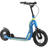 Star Scooter Autoped, 12 inch + 10 inch, blauw unisex