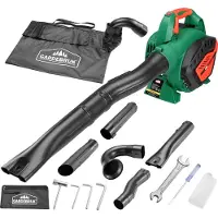 Gardebruk Bladzuiger 4in1 - Snelheid 68m/s zak 45L incl. Gereedschap