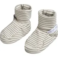 Babys Only Slofjes Stripe urban green - 0-3 mnd