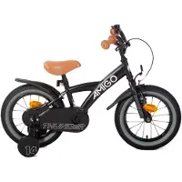 AMIGO Spiel + Freizeit GmbH Jongensfiets Thunder 14 Inch 22 cm Jongens Terugtraprem Zwart/Wit