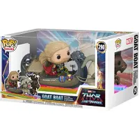 Marvel Funko Thor - Thor: Love & Thunder POP! Rides Super Deluxe Thor & Goat Boat 13 cm Verzamelfiguur - Multicolours