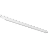 Arcchio LED-railverlichting Harlow, wit, 109 cm, 3.000 K Harlow, wit / opaal, Werkkamer / Kantoor, Aluminium, Modern, railverlichting
