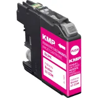 KMP 1529,4006 B62MX Tintenpatrone magenta kompatibel mit Brother LC-223 M