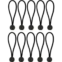 Pricenet 365644 Tentspannerset Zeltspanner-Set 10 Stück - elastisch 15cm mit Kunststoffball 10 stuk(s)