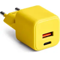 Wisam COLORUM Wandlader USB-A + USB-C PD 30W CLS30-AC-05 - Geel