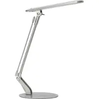 Brilliant Brendan G94808/11 LED-bureaulamp LED LED vast ingebouwd 6 W Titaan