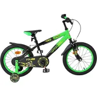 Volare Strike Kinderfiets - Jongens - 16 inch - Groen - Twee Handremmen