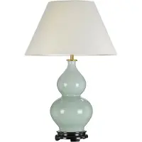 Elstead Lighting LED Tafellamp Harbin | 1X E27 Max 60W | Celadon