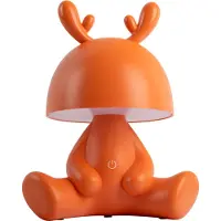 Leitmotiv Tafellamp Deer - Oranje - 22x17x27cm - Scandinavisch