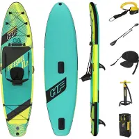 Bestway Hydro Force Opblaasbare SUP Board Freesoul Tech Set - 340 x 89 x 15 cm