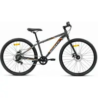 Nogan Gravel PRO - Lichtgewicht Kinderfiets - 26 inch - 7 versnellingen - Grijs