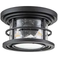 Elstead Lighting LED Buitenlamp Lighthouse | 2X E27 Max 40W | IP44 | Dimbaar | Textured Black