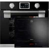 Kaiser - Inbouwoven - inductiekookplaat -EH 6338 s - KCT 6705 FI Era- pyrolytische oven - inductie - 11 functies- 60 cm