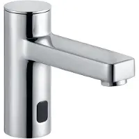 Kludi ZENTA SL E Elektronische wastafelkraan, uitloophoogte 75mm, 3,8 l/min, op batterijen, chroom, 3810005R