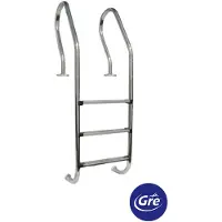 Gre Accessories Inox Aisi 304 Pool Ladders Zilver 162.5 x 50 cm