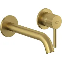 Kludi Bozz - Inbouw wastafelkraan, 2-gats installatie, geborsteld goud 38245N076