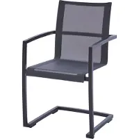 Diamond Garden Valencia Schommelstoel Roestvrij Staal Sunproof Sling 2 stuks