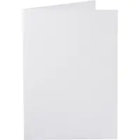Creativ Company Kaarten 10,5 X 15 Cm Set 10 Stuks Wit