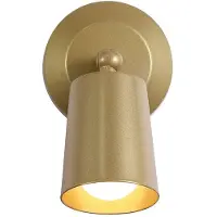 Searchlight USB Oplaadbare wandlamp Cone goud