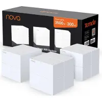 Tenda MW6, Wi-Fi 5 (802.11ac), Dual-band (2,4 GHz / 5 GHz), Ethernet-aansluiting, Wit, Draagbare router